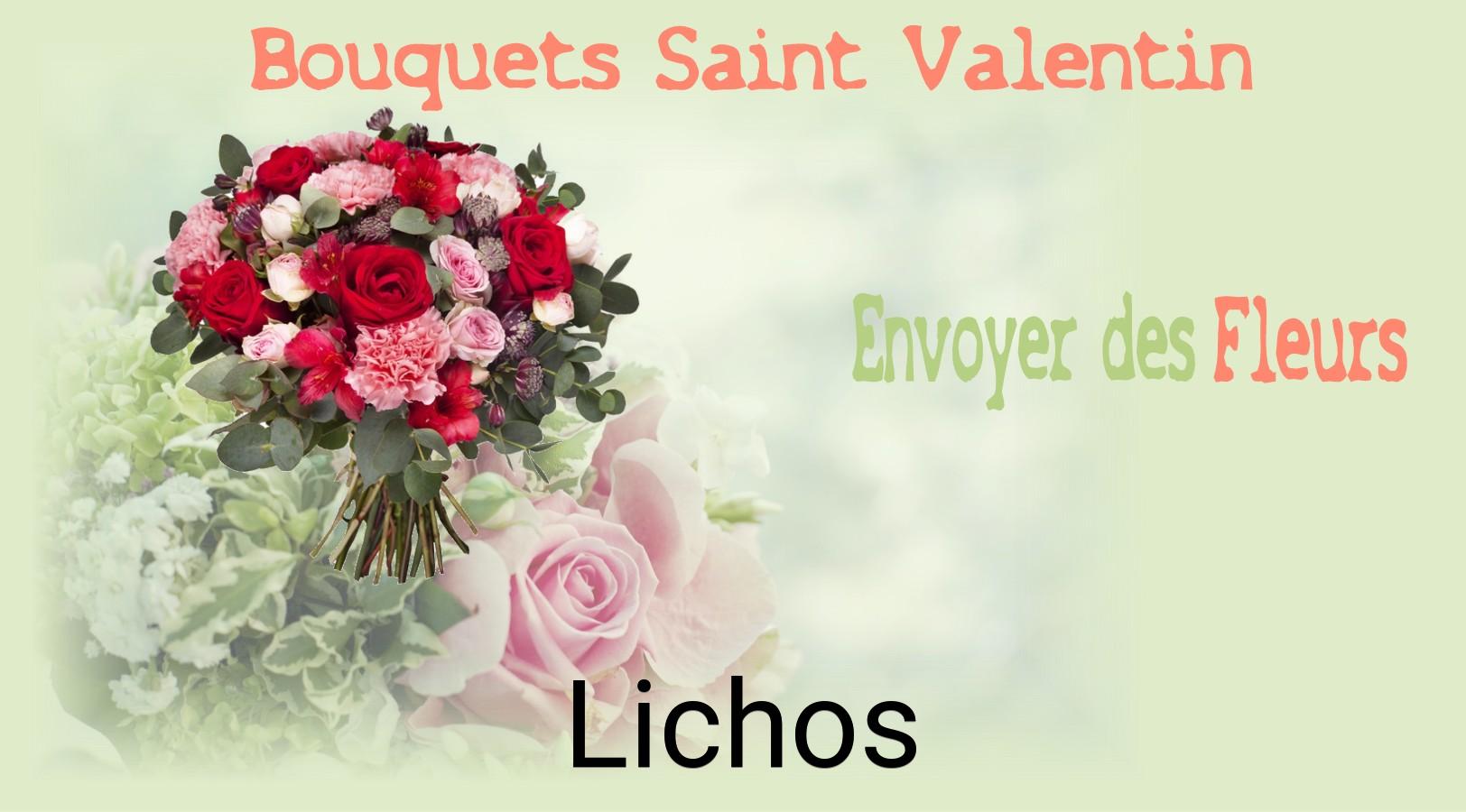 Roses de Saint-Valentin livrées à Lichos